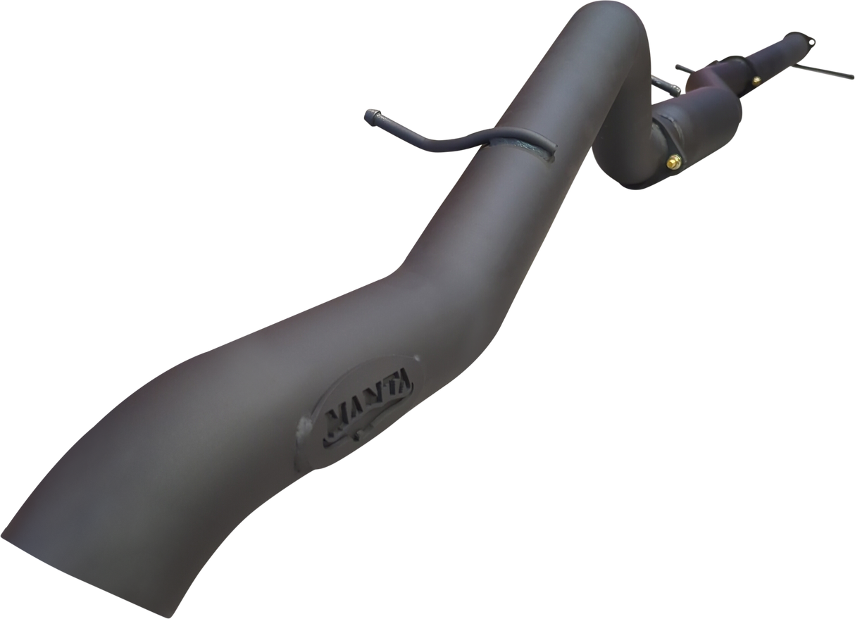 Manta - Ford Ranger Ute Next Gen T6.2 4cyl 2.0 Bi-Turbo (2022-2024) - DPF Back - 3" Single Exhaust with Tip - with Centre Hotdog