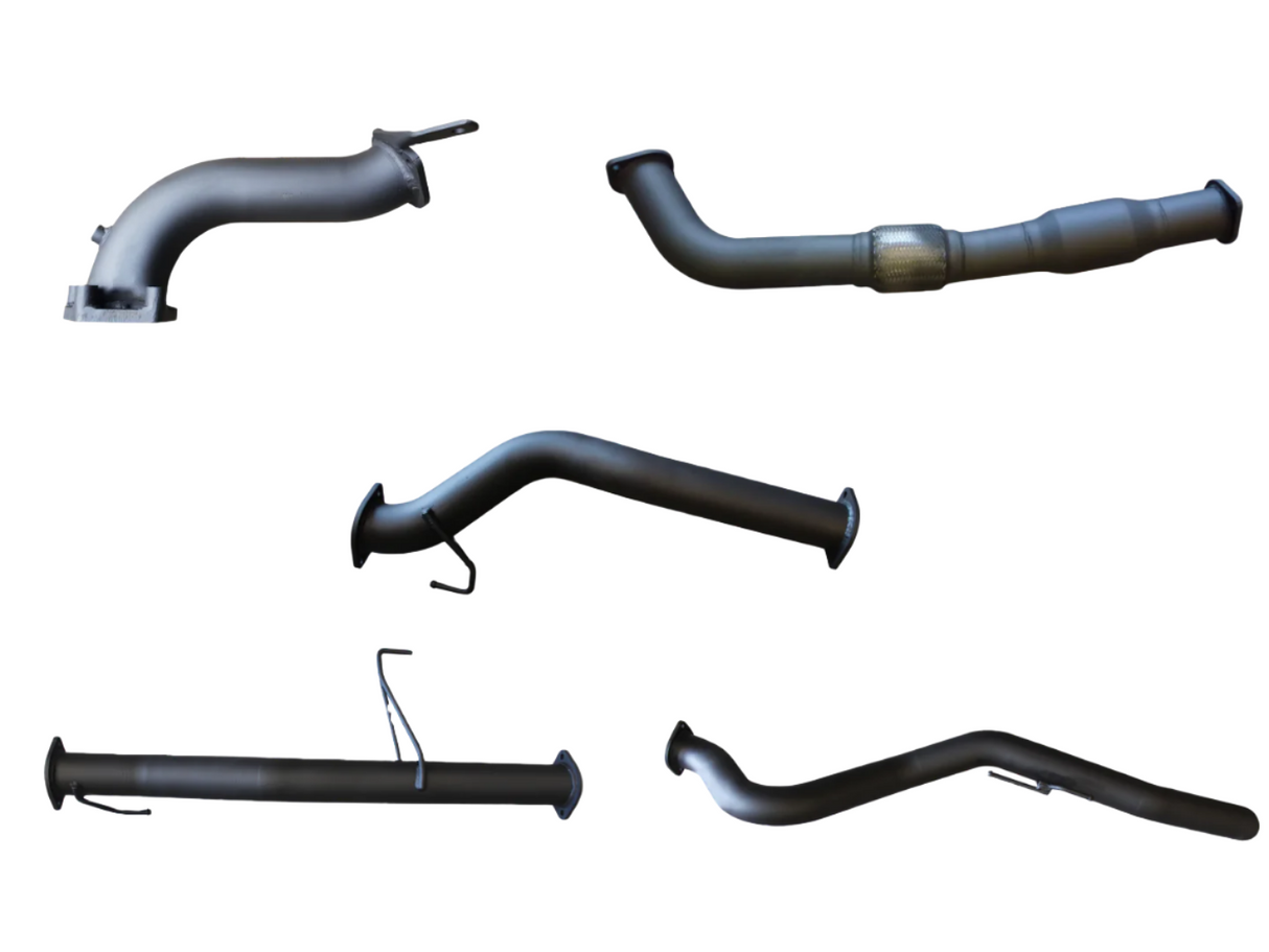 Manta | 3″ Turbo Back with Cat & Without Muffler | Holden Rodeo RA 3.0L SWB Non CR 2003–2006