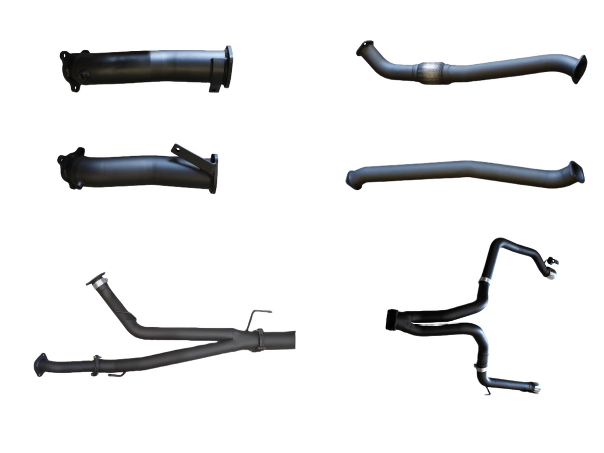 Manta | 3″ Turbo Back without Cats, No Muffler, Dual Exit L&R | Toyota Landcruiser VDJ200 4.5L V8 Diesel Wagon 2007–2015