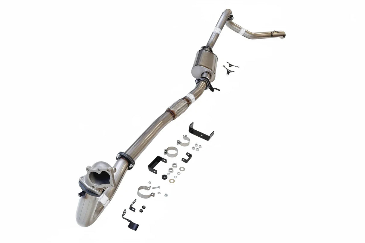 ESA | 3" Turbo Back Exhaust Cast Dump | Nissan Patrol GU Y61 TD42 Wagon