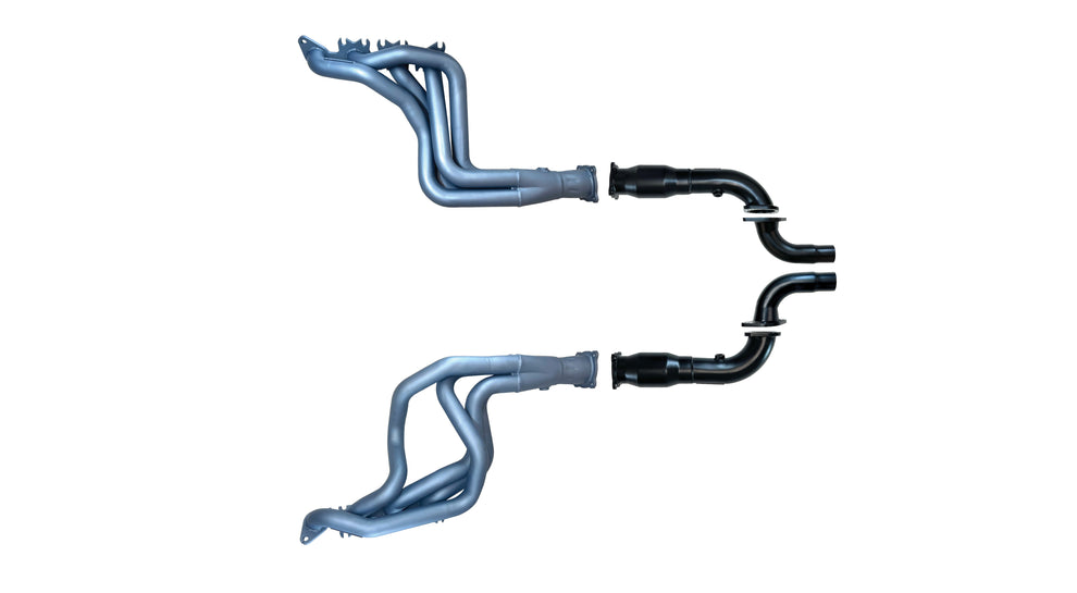 Pacemaker 3" Performance Headers & High-Flow Cats for Ford Mustang S650 7th Gen 5.0L V8 (2023+) - Suits Factory Exhaust - PP4182-58