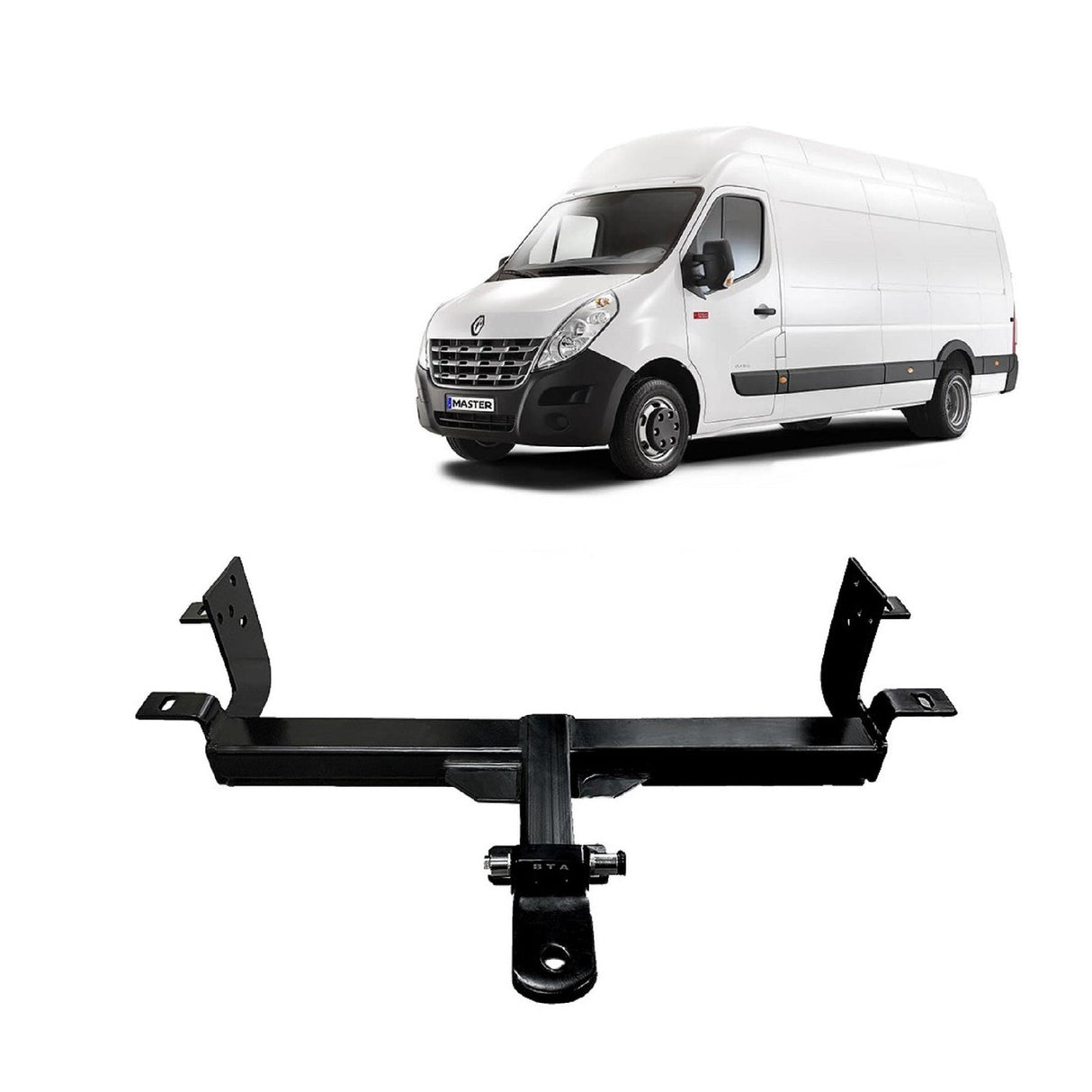 BTA | Heavy Duty Towbar | Renault Master Van 2011–On | 2500kg Capacity | REN01H