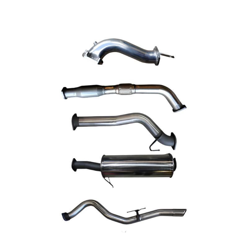 Manta | 3″ Turbo Back with Cat | Holden Rodeo RA 3.0L SWB Non CR 2003–2006