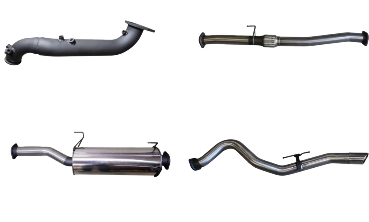 Manta | 3″ Turbo Back Exhaust without Cat | Isuzu D-Max 3.0L CRD Ute 2017–2020