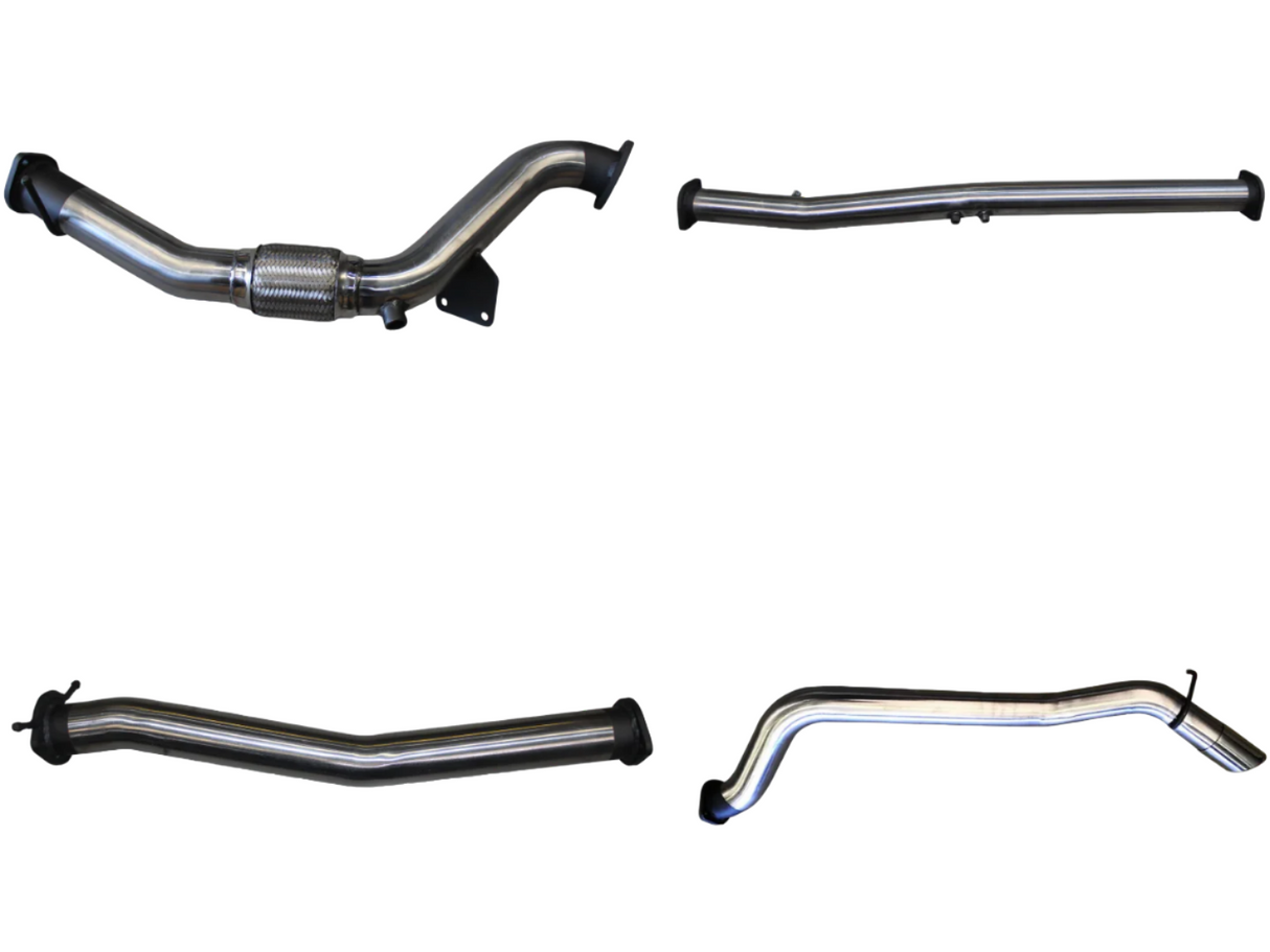 Manta | 3″ Turbo Back Exhaust No Cat No Muffler | Mazda BT50 3.2L Ute 2016–2020