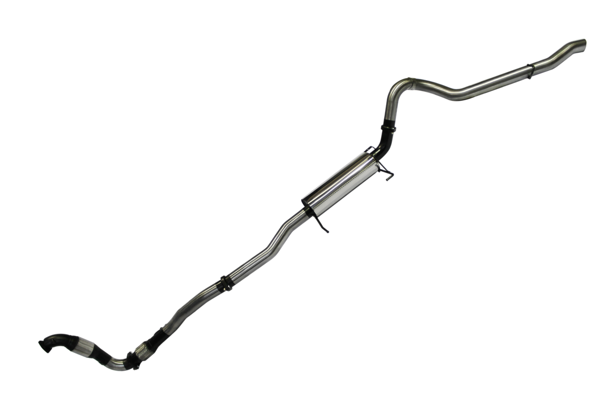 Manta | 3″ Turbo Back Exhaust with Cat Muffler | Nissan Patrol GU 3.0L ZD30 CR Turbo Diesel Wagon 2007–2017