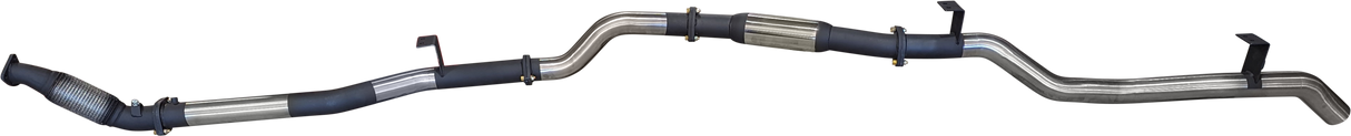 Manta | 3″ Turbo Back Exhaust Without Cat with Hotdog | Toyota Landcruiser VDJ79 V8 Ute 2016–2025 (DPF Models)