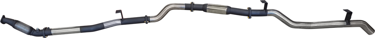Manta | 3″ Turbo Back Exhaust Without Cat with Hotdog | Toyota Landcruiser VDJ79 V8 Ute 2016–2025 (DPF Models)