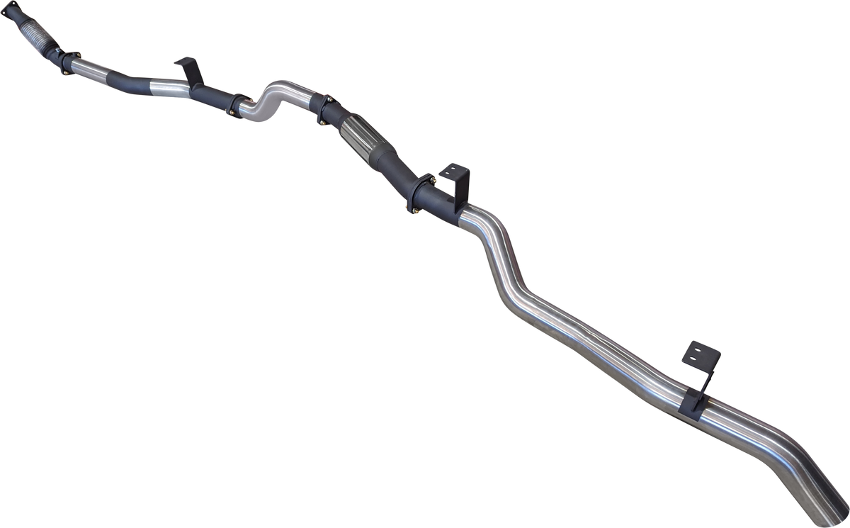 Manta | 3″ Turbo Back Exhaust Without Cat with Hotdog | Toyota Landcruiser VDJ79 V8 Ute 2016–2025 (DPF Models)