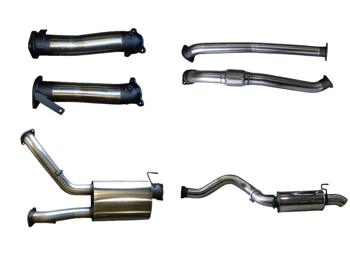 Manta | 3″ Turbo Back without Cats with Muffler, 4″ Exit | Toyota Landcruiser VDJ200 4.5L V8 Diesel Wagon 2007–2015