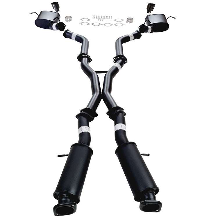 ESA | Twin 3" Cat Back Exhaust | Jeep Grand Cherokee SRT 12-21 | ST401-404BCT