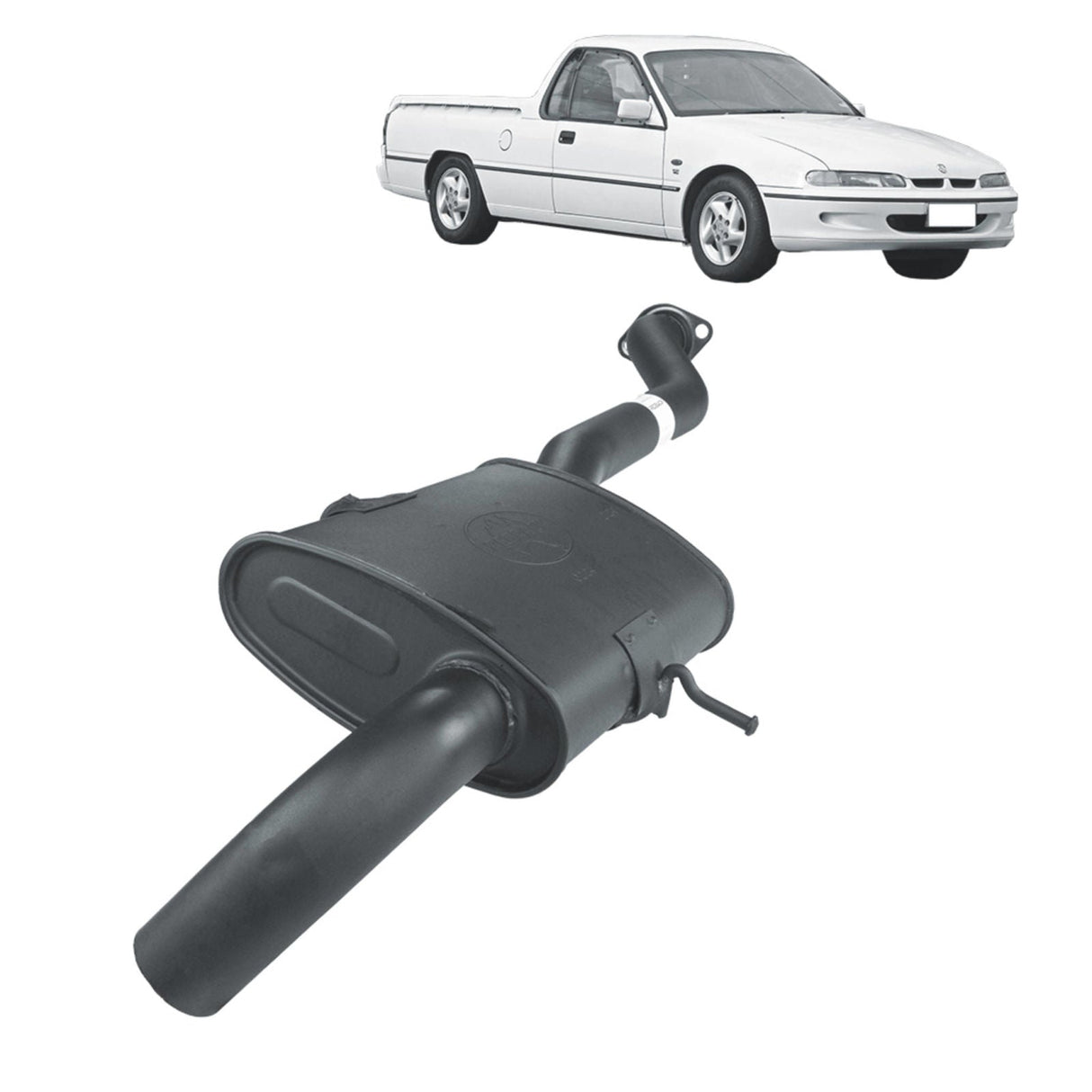 REDBACK | 2.5" Cat Back Exhaust System | Holden Commodore Ute VS 1995–2000 | K-RPM15707