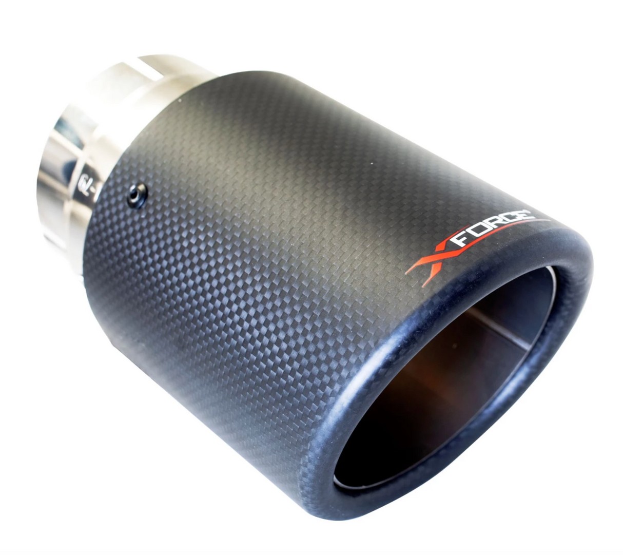 Xforce | 4" Carbon Fiber Exhaust Tips | Ford Mustang GT S550 2015–2017 | ES-FM15-CFTIPS