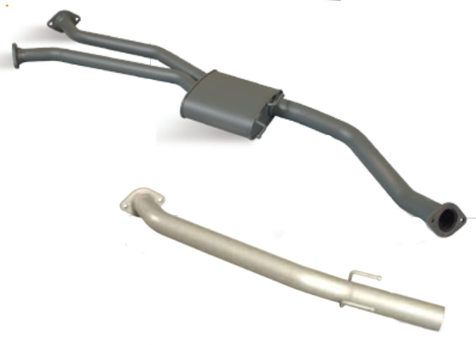 Berklee Performance - Holden Commodore VZ 3.6 V6 SVZ Sedan 2.5" Sports Exhaust With Tail Pipe (PEX Exhaust)