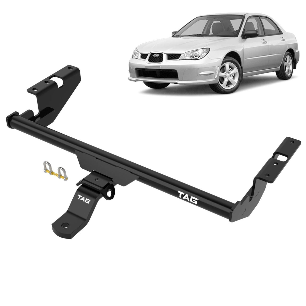 TAG | Standard Duty Towbar & Direct Fit Wiring Kit | Subaru Impreza WRX 93–07 | T2S013-K201