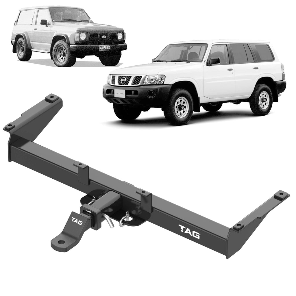 TAG - Ford Maverick, Nissan Patrol (1997 - 2016) Heavy Duty Towbar