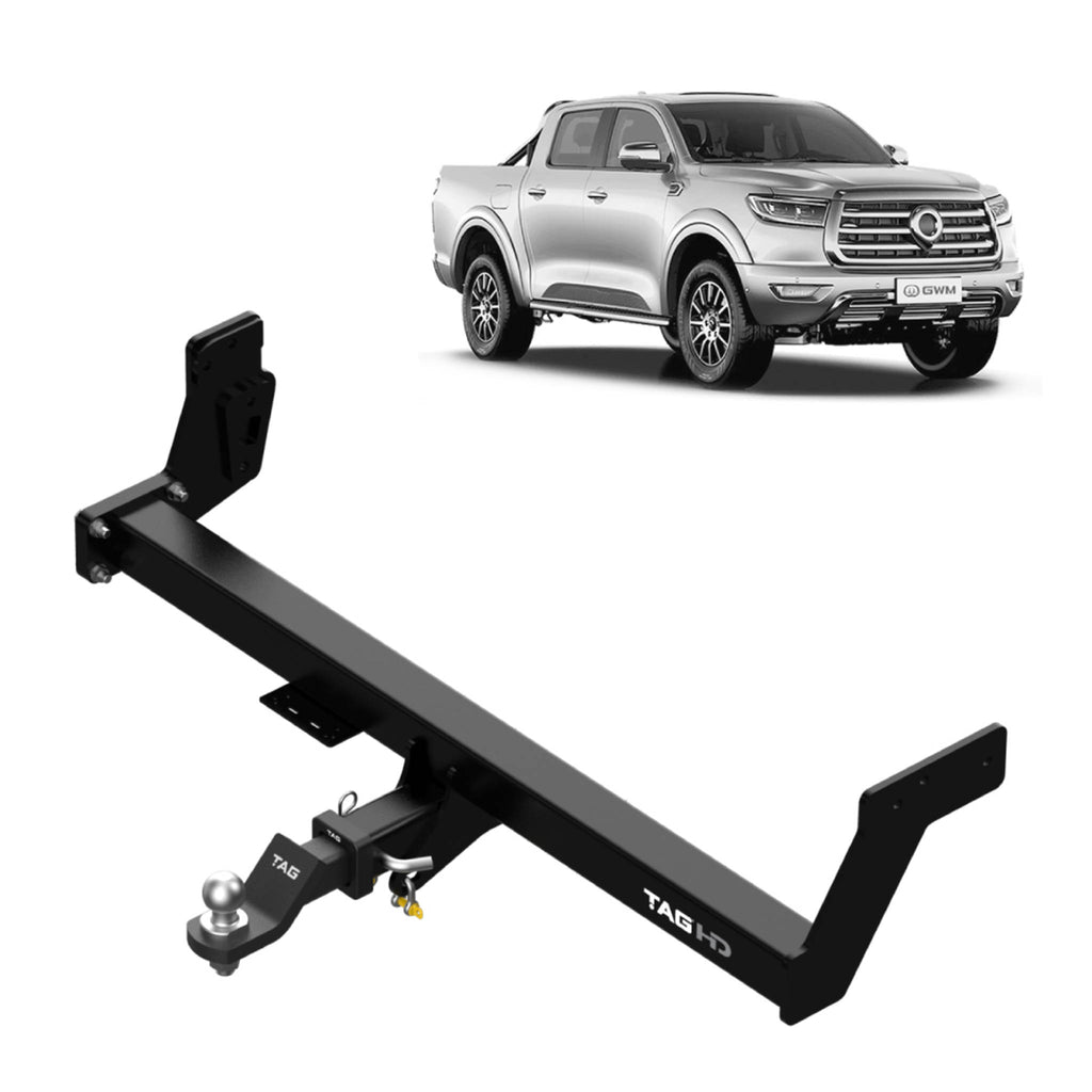 TAG | Heavy Duty Towbar & Direct Fit Wiring Kit | GWM Cannon/UTE (09/2020–On) | T4G839-K201
