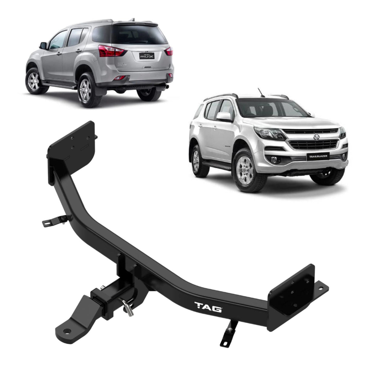TAG | Heavy Duty Towbar & Direct Fit Wiring Harness | Isuzu MU-X 2013–2021 | T4H611-K203