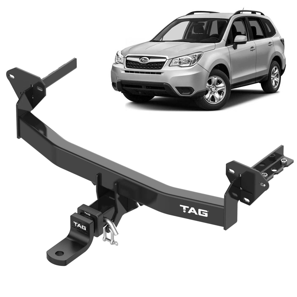 TAG | Heavy Duty Towbar & Direct Fit Wiring Kit | Subaru Forester SJ SJ9 Wagon SUV 2013–2018 | T4S601-K201