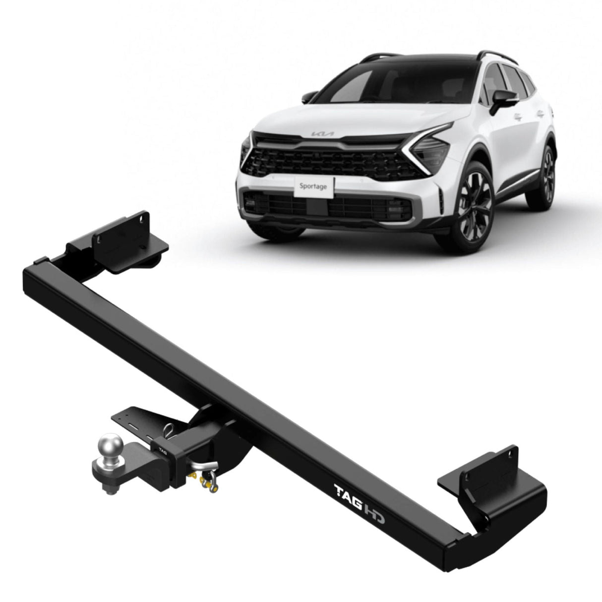 TAG | Heavy Duty Towbar & Direct Fit Wiring | KIA Sportage NQ5 SUV 2021–on | T4Z867-K101
