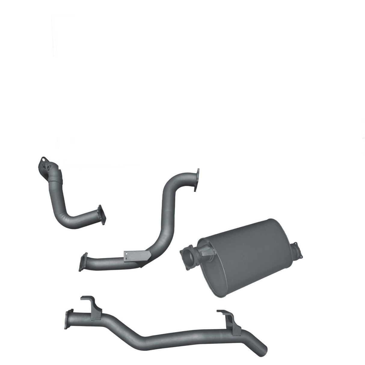 Redback Extreme Duty - Toyota Landcruiser 78 Series Troop Carrier (2016 - On) Performance Exhaust System