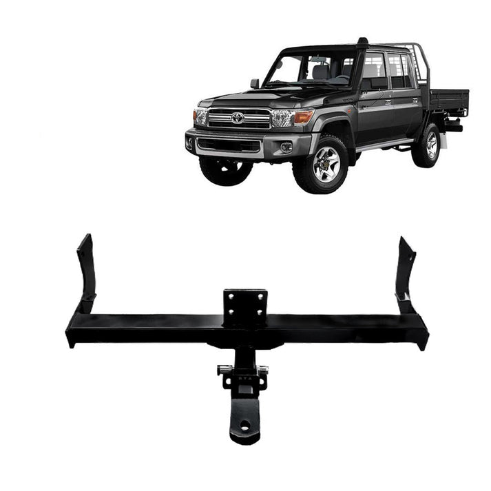 BTA | Pro Series Heavy Duty Towbar | Toyota Landcruiser 70 75 78 79 Series 1985–On | TOY010HPC