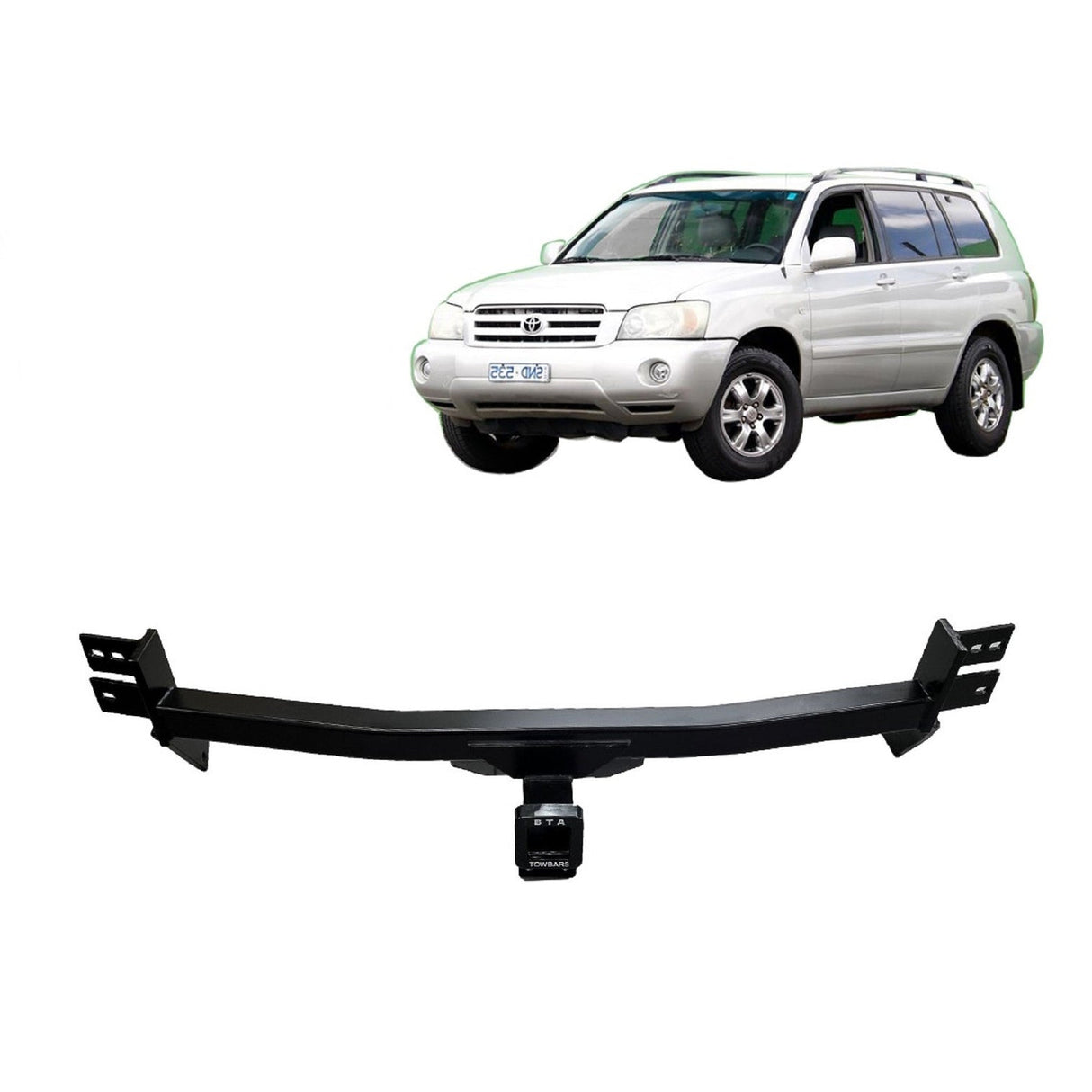 BTA | Heavy Duty Towbar | Toyota Kluger Wagon 2003–2007 | 1500kg | TOY017H