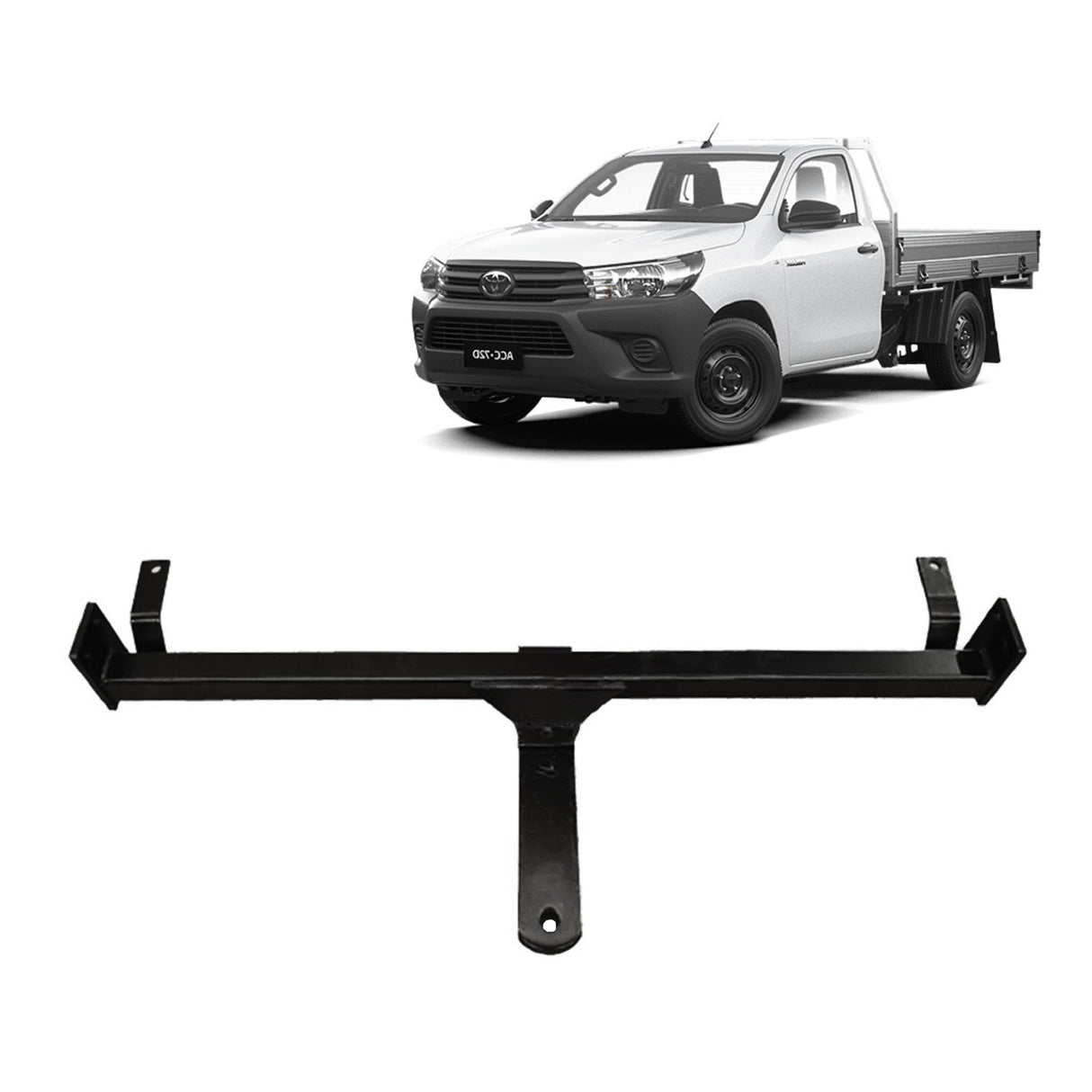 BTA | Light Duty Towbar | Toyota Hilux 2WD 2005–On | 1000kg | TOY043