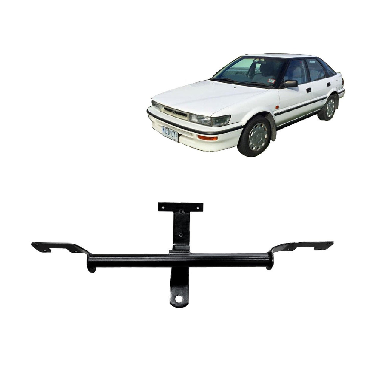 BTA | Light Duty Towbar | Toyota Corolla AE92 AE93 AE94 Hatch 1989–1994 | Capacity 800kg | TOY093