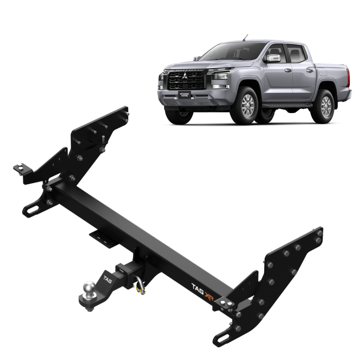 TAG | 4x4 Recovery Towbar | Mitsubishi Triton MV Series 2024–2026 | TXR863
