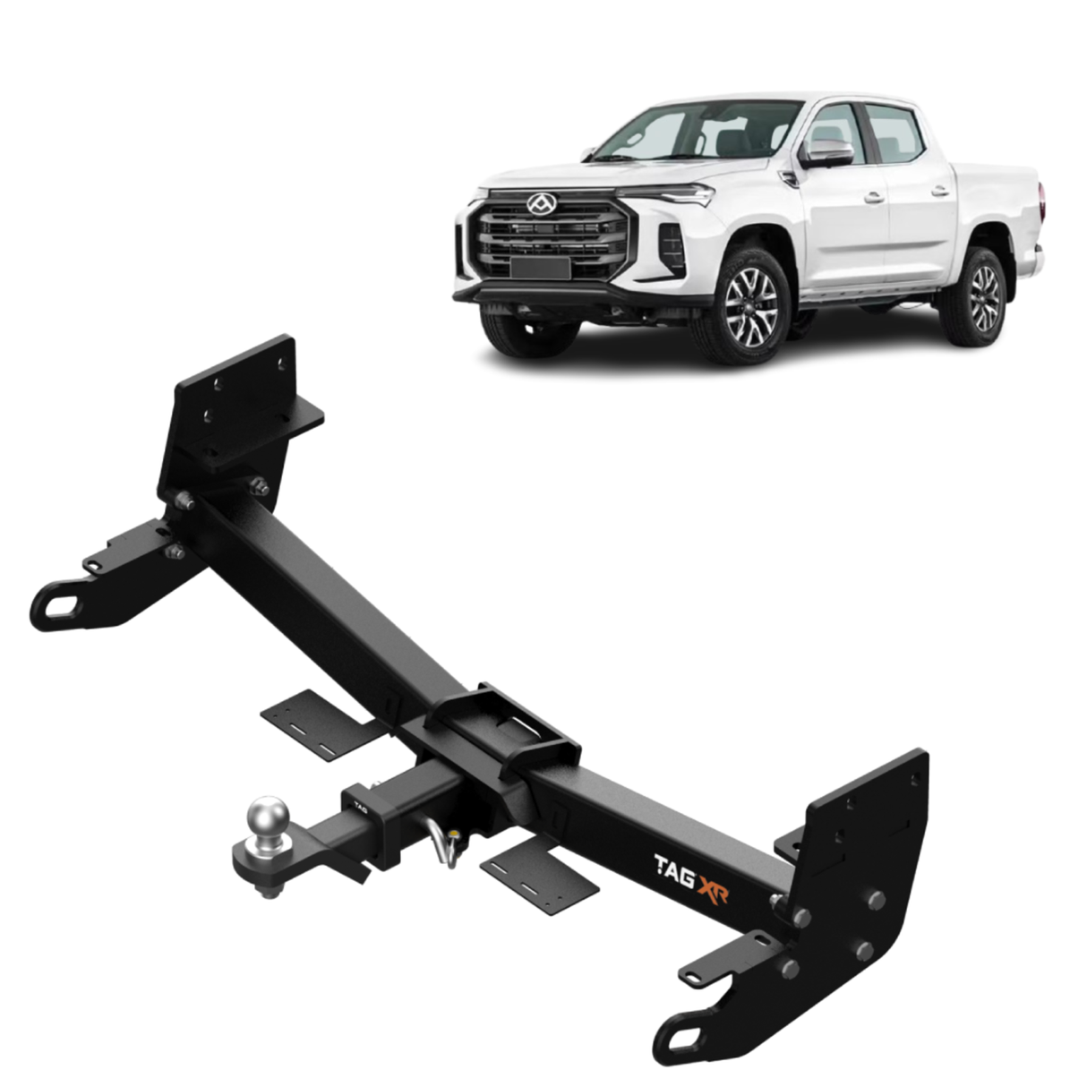 TAG | Extreme Recovery Towbar & Wiring Kit | LDV T60 & T60 Max Styleside Tub 2017–2024 | TXR868-K201