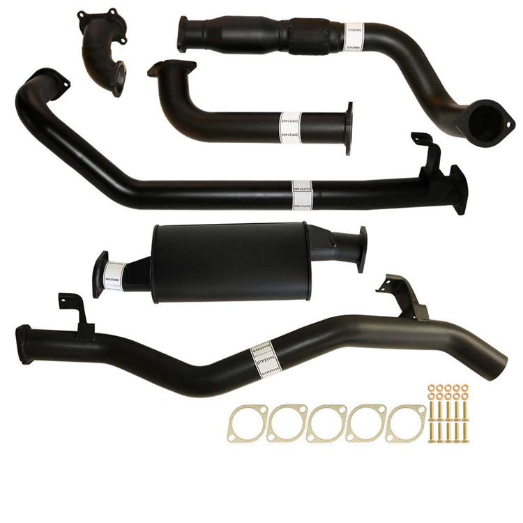 ESA | 3" Turbo Back Exhaust | Toyota Landcruiser 79 Series HDJ79 Single Cab Ute 2001 - 2007 | TY215