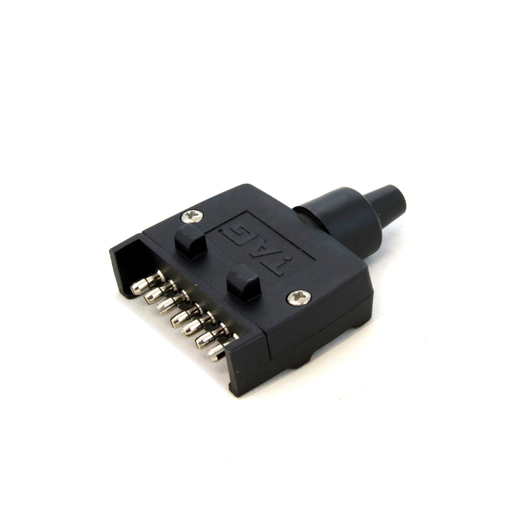 TAG | 7-Pin Flat Plug (Trailer Side) | Universal Fitting | UNT035