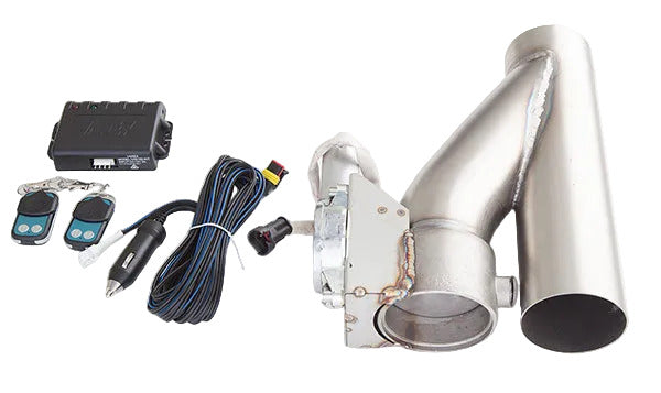 XForce | 2.5" Exhaust Y-Piece Varex Cut Off Valve Kit | Universal Fabrication | VK12