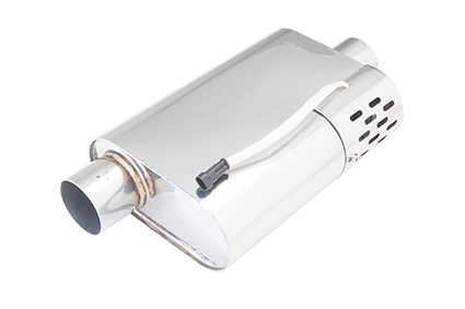 XForce | Varex R-Series Oval Muffler Hidden Motor 3" In-Out | Universal Fitment | VMK52-300
