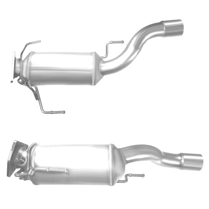 Euromax Diesel Particulate Filter Audi Q7 4.2L BTR V8 TDI SUV Left Hand Side 2007–2009 - 11340C
