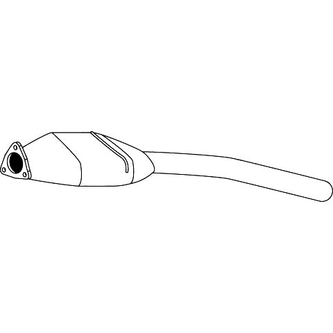 Standard Catalytic Converter - Volvo 940 944 945 (1990 - 1998) & 740 744 745 (1985 - 19…