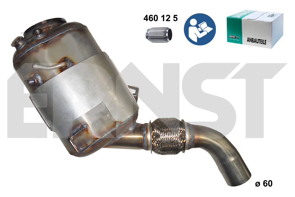 Ernst Diesel Particulate Filter BMW X5 xDrive 30d 3.0L M57D30 E70 SUV 2007–2010 - 920124