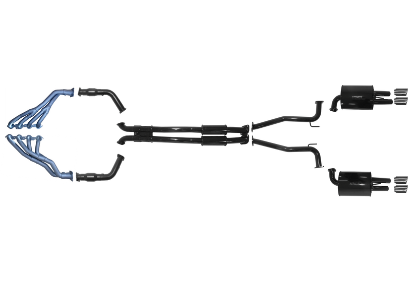Pacemaker - Holden HSV E1 VE 8 Cylinder 6.0L / 6.2L Gen IV, LS2, LS3, Tri-Y Headers 2 1/2 Inch System