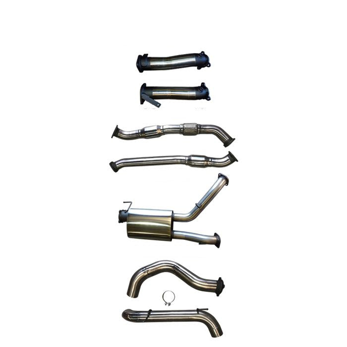 Manta | 3″ Turbo Back with Cats & Muffler, 4″ Exit | Toyota Landcruiser VDJ200 4.5L V8 Diesel Wagon 2007–2015