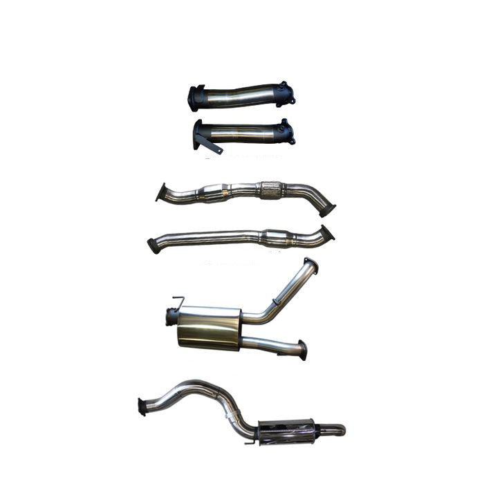Manta | 3″ Turbo Back with Cats & Muffler, 4″ Exit | Toyota Landcruiser VDJ200 4.5L V8 Diesel Wagon 2007–2015