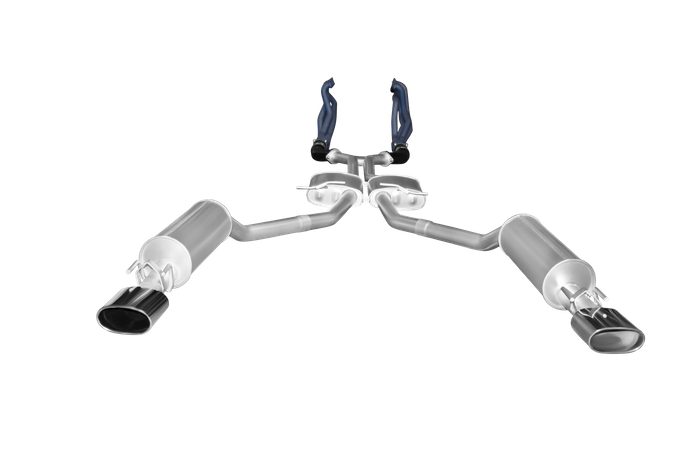 Manta | Dual 2.5″ Full System with Extractors Muffler/Muffler | Holden Commodore VU VY VZ V8 Ute 2000–2007
