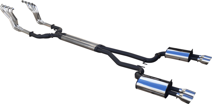 Manta | Twin 2.5″ System with 1 3/4″ Coated Headers & 3.5″ Tips | Holden VE VF Commodore Ute & WM WN Caprice V8 2006–2017