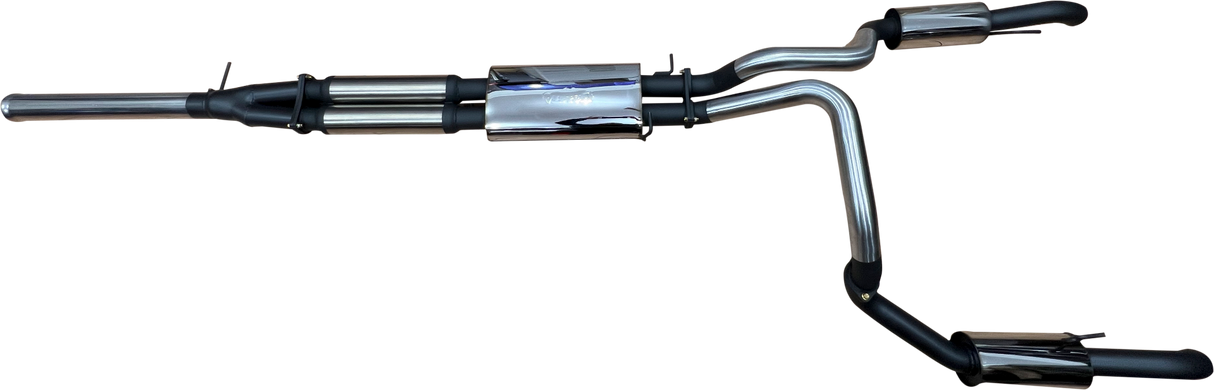 Manta | Twin 3" Cat-Back Exhaust System | Chevrolet Silverado 1500 6.2L V8 Ute | 2019–2024