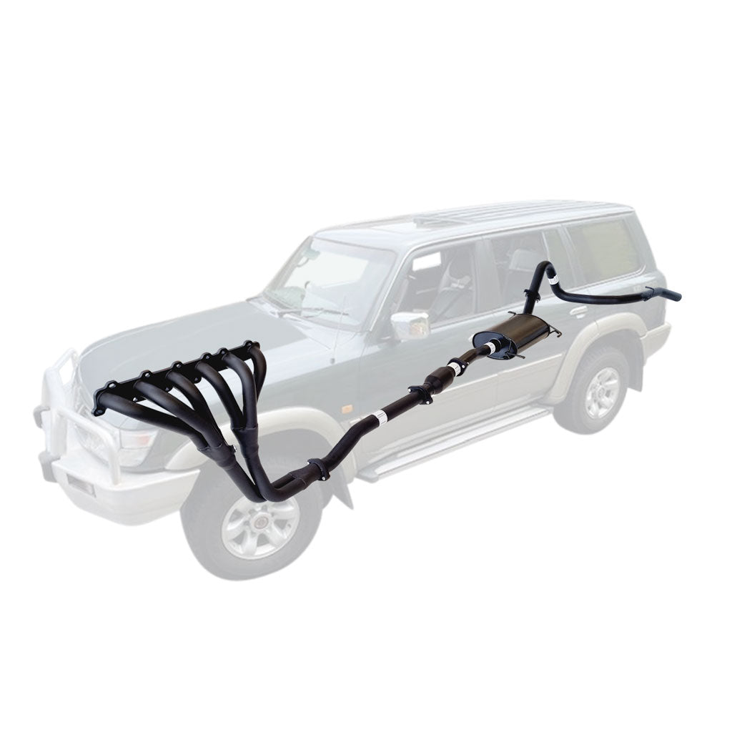 ESA | 2.5" Sports Exhaust With Headers & Cat | Nissan Patrol Y61 GU 4.5L Wagon | NI033-MCE