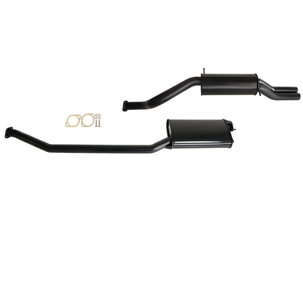 ESA | 2.5" Catback System With Rear Muffler Dual Exit | Ford Falcon AU 6Cyl Ute | ST243-244D