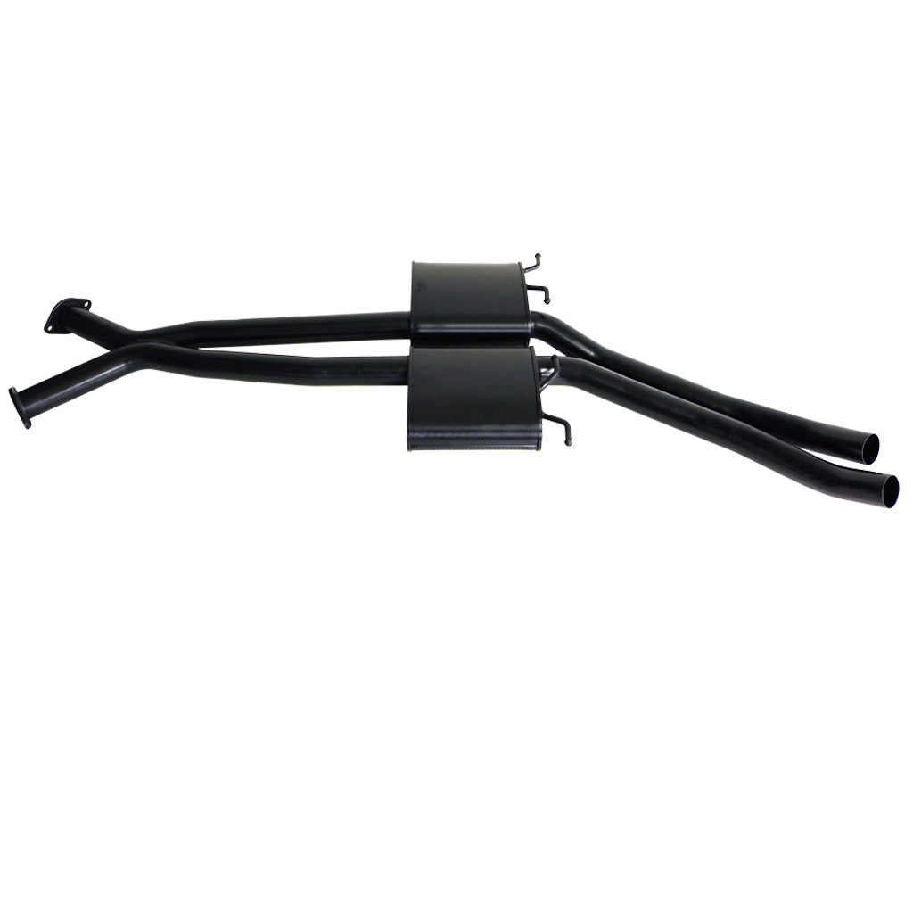 ESA | Twin 2.5" Catback Exhaust Front Mufflers Rear Tailpipes | Holden Statesman WH WK WL V8 5.7L 6.0L | ST133-135TP