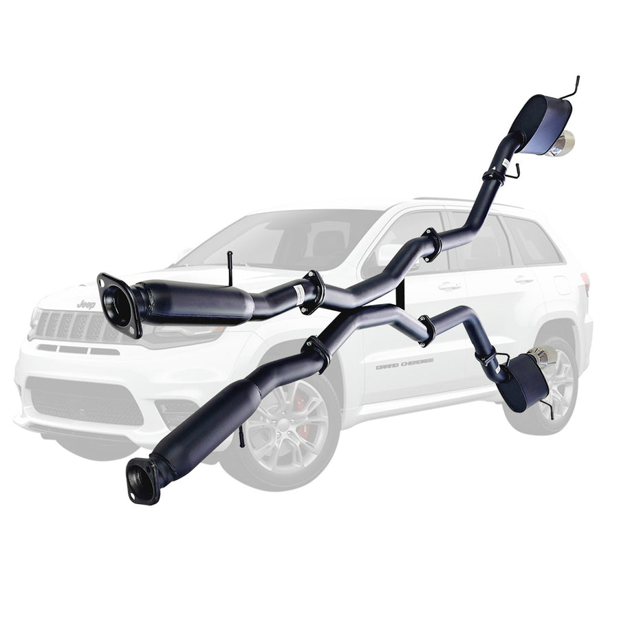 ESA | Twin 3" Cat Back Exhaust | Jeep Grand Cherokee SRT 2012 - 2021 | ST401HD-404CT