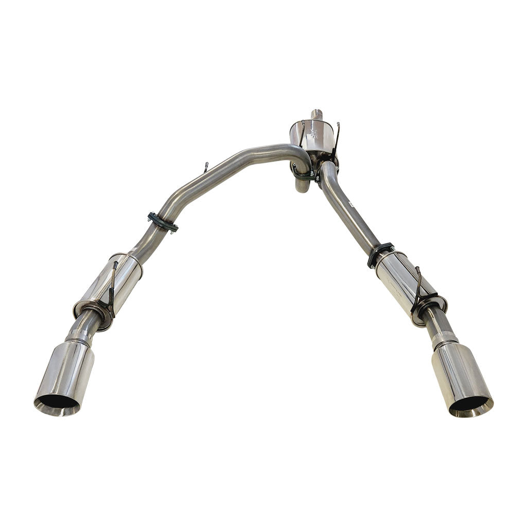 ESA | Twin 3" Cat Back Exhaust | Dodge RAM 1500 DS Classic Ute | ST600-604CT-SS