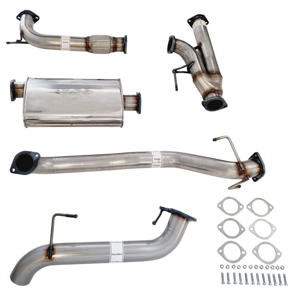 ESA | 3" Stainless Exhaust | Nissan Patrol Y62 5.6L Wagon | ST501-505TPSS